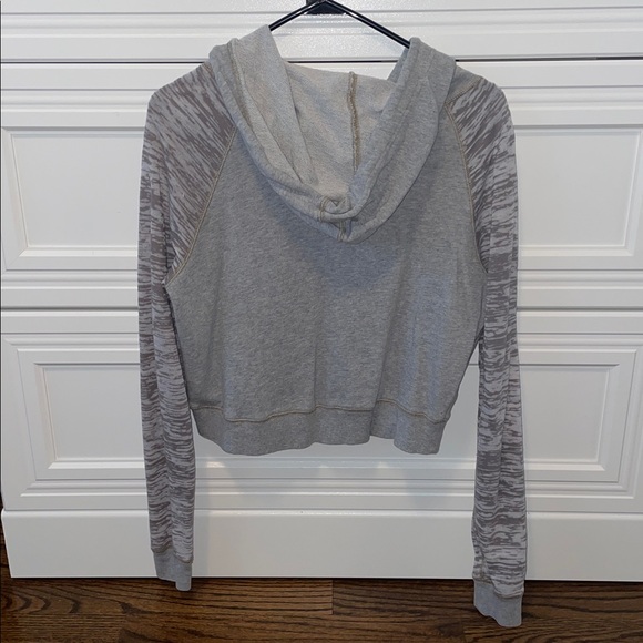 Free People Gray Graphic Hoodie - Picture 2 of 6
